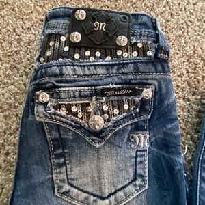 Miss Me jeans. Girls size 14 (womens 23)